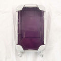 HBZGTLAD 10pcs false eyelashes packaging box pink luggage lashes suitcase mink lashes packing fluffy and curly case empty (purple)