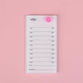 Acrylic Eyelash Pallet For 8 Layers Storage Organizer, Grafting False Eyelashes With 7-15mm Scale Glue Cup Palette, Cosmetic Beauty Extension Supplies (A White Pallet)