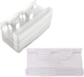 100 Pieces Clear Eyelash Trays Holder Lash Tray Holder Plastic Eye Lash Trays Empty Eye Lash Trays Holder Plastic False Eyelash Tray for False Eyelash Storage Dispaly, 4.2 x 2 Inches