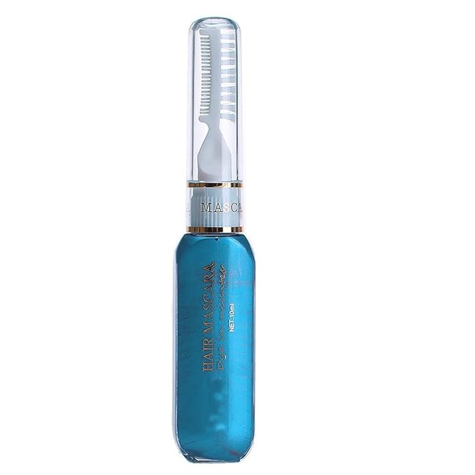 Temporary Hair Mascara Washable Temporary Hair Color Chalk Hair Dye Stick Non-toxic Instant Dye(Blue+Purple+Pink)