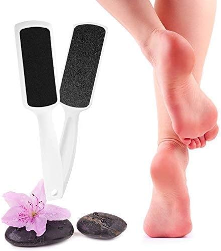Foot File for Dead Skin - 3 Pack Professional Pedicure Tools Callus Remover for Feet, Dual-Sided Feet Scrubber Foot Care Products to Remove Callous Dead and Hard Skin for Both Wet and Dry Feet