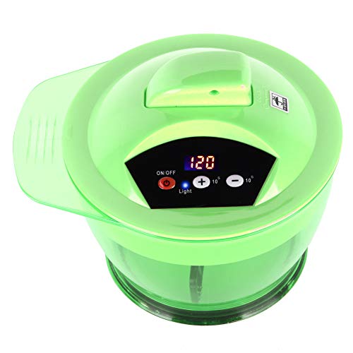 ZJchao Hair Color Mixing Bowl Automatic Electric Hair Dye Mixer Professional Coloring Tool for Salon Use Green Blender for Cream Dye Application