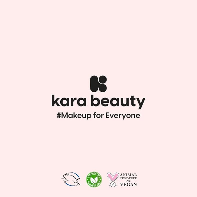 Kara Beauty Lash Case Portable Eyelash Storage Box with Built-In Mirror, Compact Makeup Organizer for Travel, Holds Up 3 Pairs of Lashes, Cosmetic Case, Makeup Bag & Beauty Accessory (Bank of Lashes)