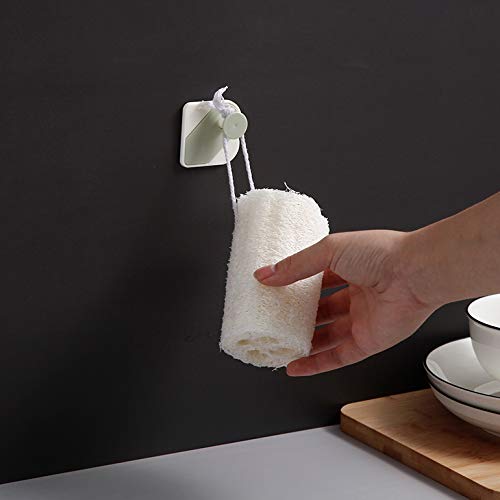 5" Natural Loofah Exfoliating Body Sponge Scrubber, Plant-Based Organic Loofa Luffa for Men & Women Skin Care Bath Shower Cleaning Back & Face, Natural Sponges for Dishes, Pack of 4