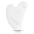 Gua Sha Facial Tools, White Quartz Guasha Tool for Face & Eye Gua Sha Stone for Puffiness Reducing & Jawline Sculpting Face Stone Gua Sha Tools for Skin Care Woman GuaSha Stone Tool, White