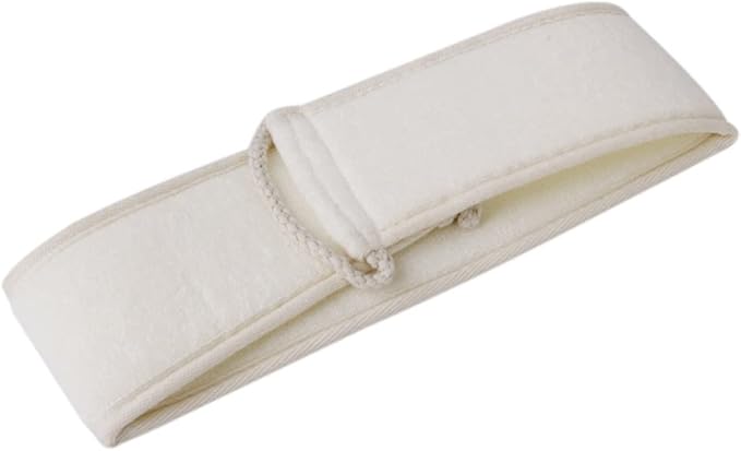 Loofah Back Scrubber Strap Exfoliating Shower Scrubber Soft Mesh for Skin Types for Bathing