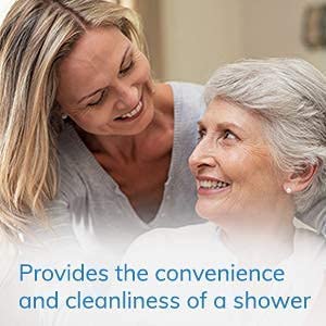 No-Rinse Foaming Body Wash - Waterless Foam Cleanser for Elderly, Adults, Kids, Infants & Caregiver - Rinse-Free for Sensitive Skin - Travel Size - Refreshed & Moisturized Skin - 8 fl oz (Pack of 1)