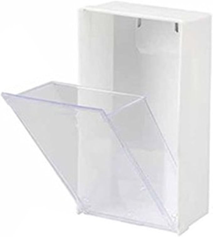 Magnetic Wall Mounted Bathroom Organizer Cotton Pad Holder Makeup Box Plastic Storage Container for Cotton Swabs Jewelry