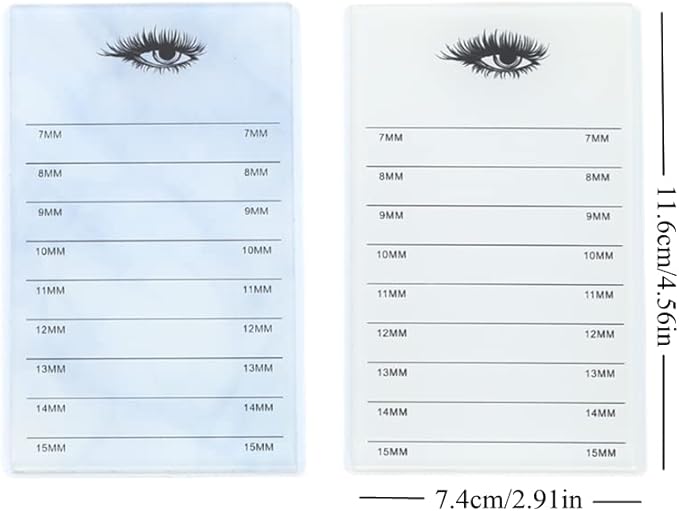5 Layers Acrylic Eyelash Storage Box, Makeup Eyelashes Extension Close-Packed Display with 5 Pallets, Grafting False Eyelashes Glue Pallet Holder Display Organizer (5 Layers Marble White)