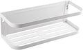 Multi-Layer Magnet Rack, Refrigerator Racks Bathroom Countertop Storage Shelf Cosmetic Organizer Holder Kitchen Spice Rack, Decorative Storage,White