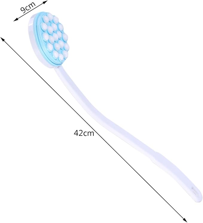 Back Lotion Applicator, ANGGREK Easy Touch Back Lotion Applicator Handle Lotion Ointment Applicator Body Leg Bath Brush Massager Massage Tool Lotion Applicator For Your Back