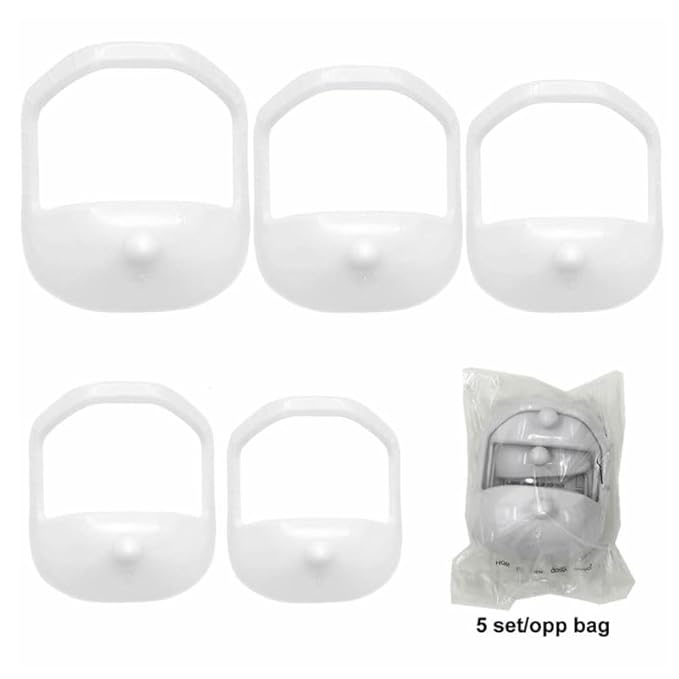 Beard Shaping Template Set, 5 Grooming Tools for Mustache and Goatee Styling