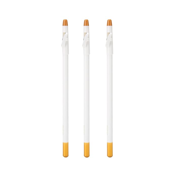 3 Pack Pencil, Beard for Men's Grooming, Tracing Tool for Hairline, Goatee Styling & Beard Shaping,White