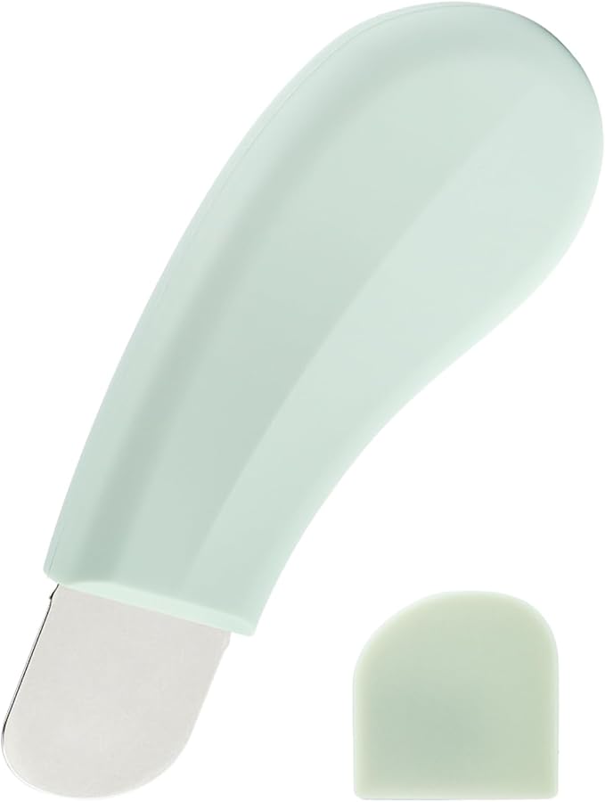 Blackhead Remover Tool, Silicone Face Scraper for Deep Cleansing, Skin Scrubber Face Spatula, Nose Blackhead Remover, Mild and Safe Skin Care Tool for Men and Women (Color:1PC)