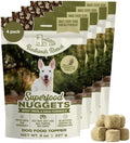 BADLANDS RANCH Superfood Nuggets- Premium, Freeze-Dried raw Dog Food Topper or Treat. Powerful Nutrient-Dense Ingredients. No Artificial additives. Beef Tripe and Kale Formula 8oz - 4pk Bundle