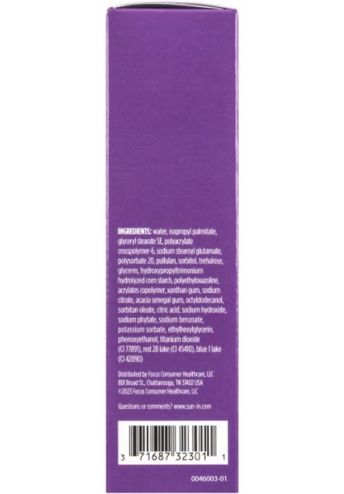Fun In by Sun In Temporary Hair Color with Easy Brush Applicator for Kids, Teens & Adults - Washable One day color for Festivals, Events & Parties - All Hair Types
