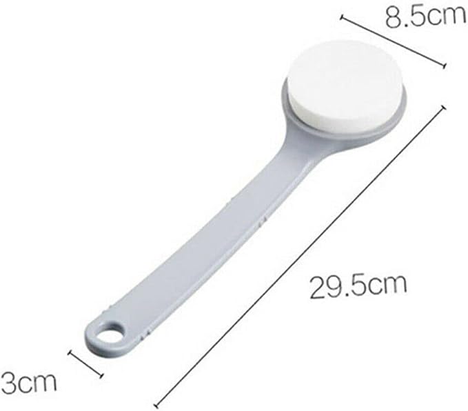 Exfoliating Brush Lotion Self Applicator Aid Shower Scrubber Sponge Bath Back Brush Long Handle