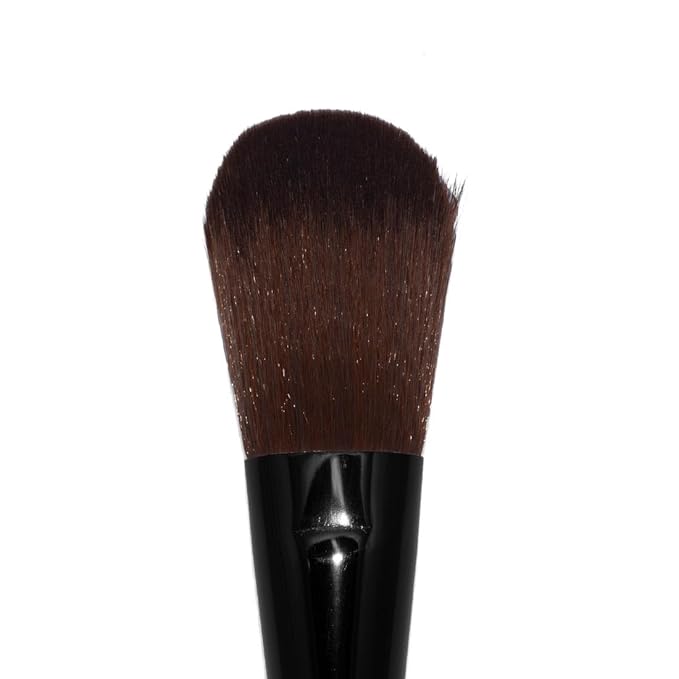 Palladio Powder Brush, Large All Over Face Makeup Brush, Buffs Loose Powder, Flawless Blending, Smooth Finish, Synthetic Natural Bristles, Soft Feel, Comfortable Grip, Professional Application.