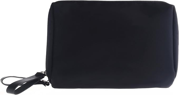 Small Makeup Bag for Purse Portable Waterproof Cosmetic Bag Travel Makeup Pouch for Women (Inner red, Square)