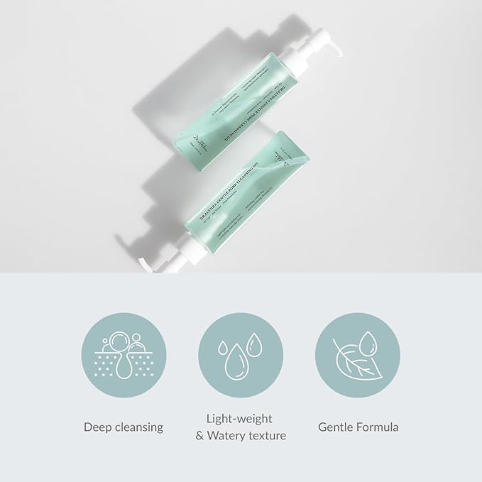 Dr.Althea Gentle Pore Cleansing Oil | Hydrating Make Up Cleanser with Light, Non-Greasy Finish | Watery & Lightweight Texture | Korean Skincare | 5.07 fl oz