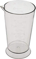 Colortrak Beaker, Easy To Read Color Beaker, Measurement Markings in Ounces and Milliliters, 4 ounce Capacity, Ideal For All Stylists, Easy To Clean, 3.7 inches high