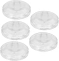 VALICLUD 5pcs False Eyelash Cases Plastic Eyelash Organizer Box Lid for Easy Storage for Travel and Makeup Accessories