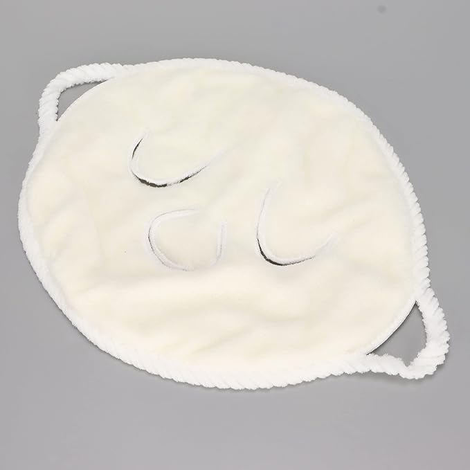 Cold Hot Compress Towel,Reusable Spa Towels 3 Holes Ear Hanging Breathable Face Skin Care Towel for Relaxation