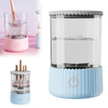 Electric Makeup Brush Cleaner Machine, 2026 New Automatic Spinning Make Up Brush Washer Portable Makeup Brushes Cleanser for All Size Beauty Makeup Brushes (Blue)