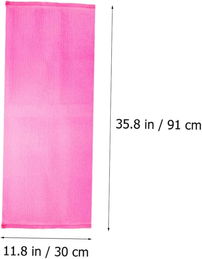 4pcs Back Scrubber Strap Gentle Exfoliating Bathing Washer for Men Women Comfortable Flexible Design for for All Ages Colors