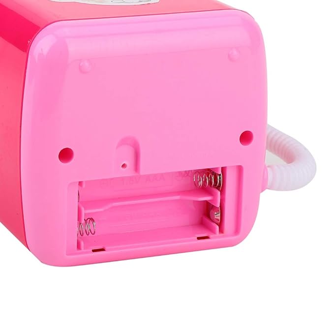 Makeup Washing Machine, Simulation Mini Makeup Brush Cleaner Electric Make up Sponge Puff Cleaner Device Automatic Cosmetic Tool Women(Red)