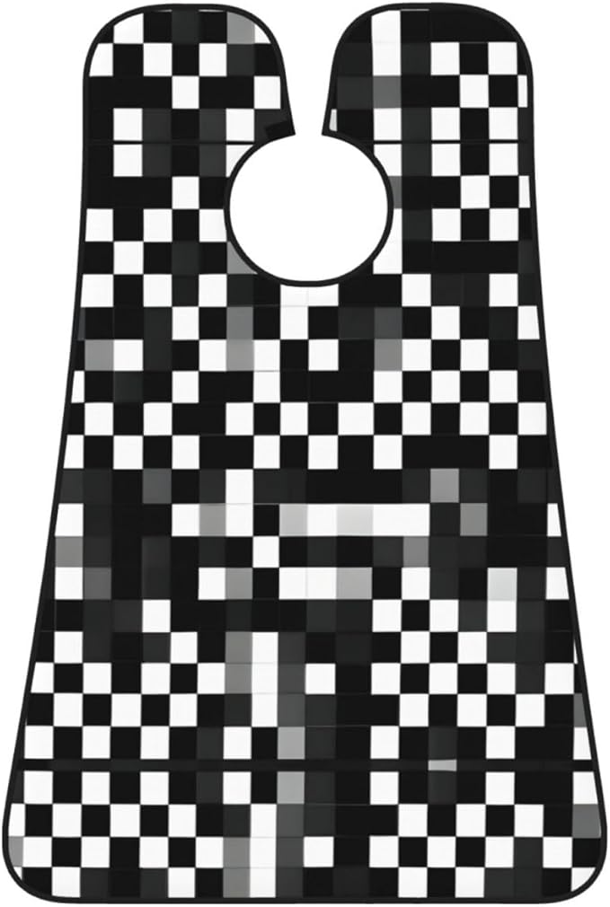 Ice Hockey Print Print Beard Bib Shaving Apron, Beard Hair Trimming Cape Gift For Dad