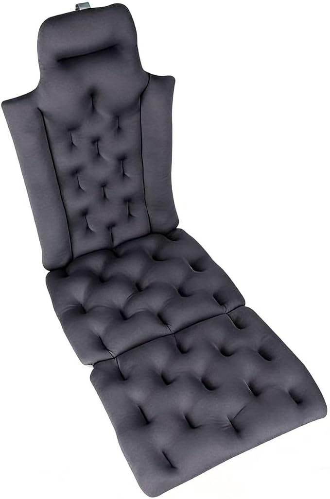 Full Body Bath Pillow for Bathtub, Thick & Luxury Bathtub Cushion with 144 Suction Cups, Bathtub Pillows for Head & Neck, Back Support, Ideal Bath Accessories for Women' Gifts Spa, Soaking, Tub