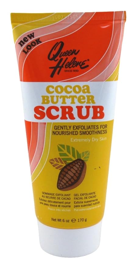 Queen Helene Tube Cocoa Butter Facial Scrub 6 Ounce (177ml) (2 Pack)
