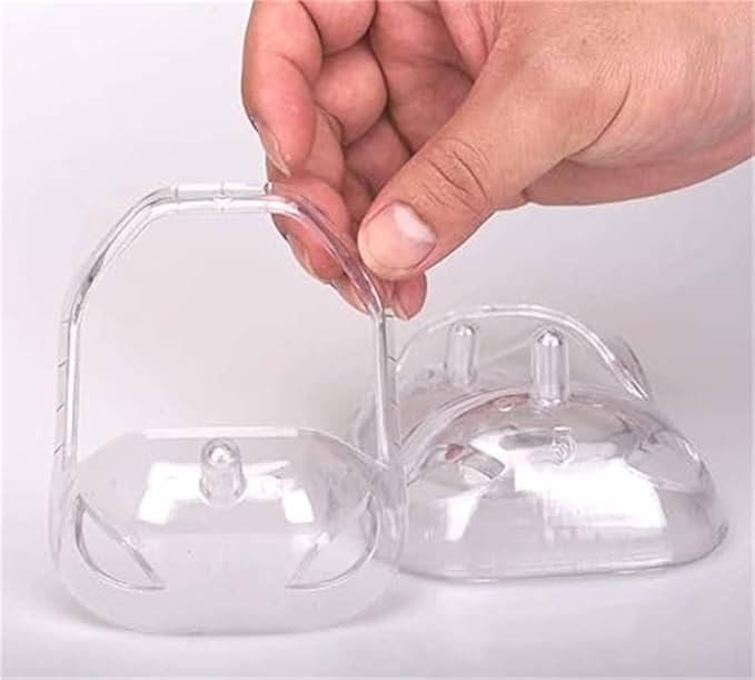 Beard Shaper Goatee Mustache Grooming Tool Face Hair Styling Template for Man - Transparent - 5 PCS/Set (Transparent)