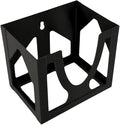 Sneeze Eaze Wall-Mounted Tissue Box Holder - Space-Saving Design - Easy Loading & Stylish Home Decor - Versatile Installation Options - Perfect for Home, Office & School - Made in The USA (Black)