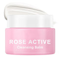 Makeup Remover & Cleansing Balm, Rose Makeup Melting Remover, Gentle and Nourishing Cleansing Balm for Eyes, Lips, Face, Sensitive Skin, Deep Cleanse & Moisturize