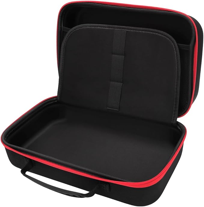 Barber Tool Bag, 12x7x5 inch Case Compatible with Hair Clipper Barber, Clipper Bag for Barbers,Travel Storage Organizer for Comb Cutting Guide, Clipper Blade Oil, Cleaning Brush and Other Grooming Kit