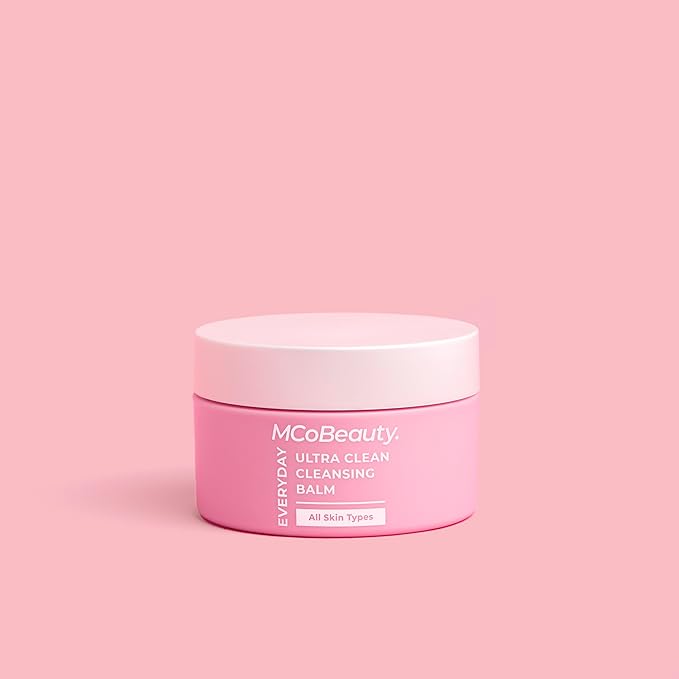 MCoBeauty - Everyday Ultra Clean Cleansing Balm - Nourishing Makeup Remover with Jojoba & Sunflower Oils - Cleans Waterproof Makeup & Impurities - Vegan, Cruelty Free Cosmetics