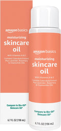 Amazon Basics Moisturizing Body Oil for Skin with Vitamins A & E, Antioxidant Skincare Oil, 6.7 fl oz