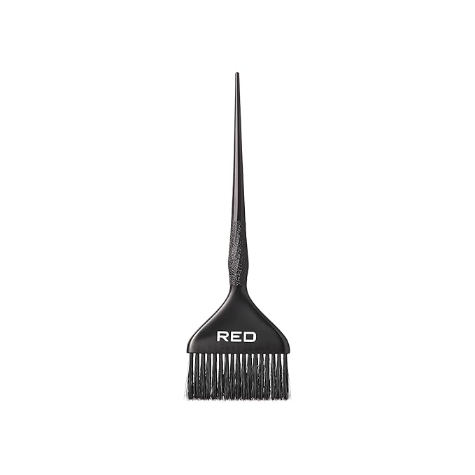 RED by Kiss Professional Dual Tapered Hair Dye Brush, Double Layered Bristles, Non-Slip Spiral Handle, Salon Precision Tool (Large, Small 2 PK)