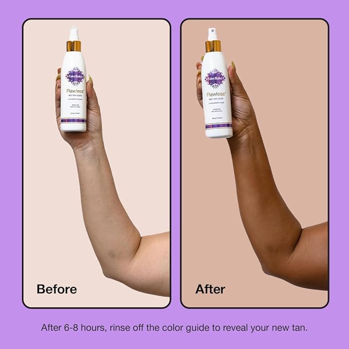Fake Bake Body Mate Self-Tanning Applicator | Tan Your Back with Ease | Machine Washable | Easily Apply Lotions and Tanner | Reusable Self-Tan Mitt For Face & Body