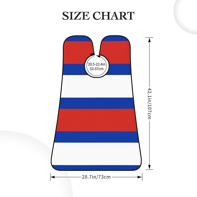 Russian Flag Print Beard Bib Apron For Men, Beard Hair Catcher For Men Shaving Trimming,Beard Cape Cloth, Black