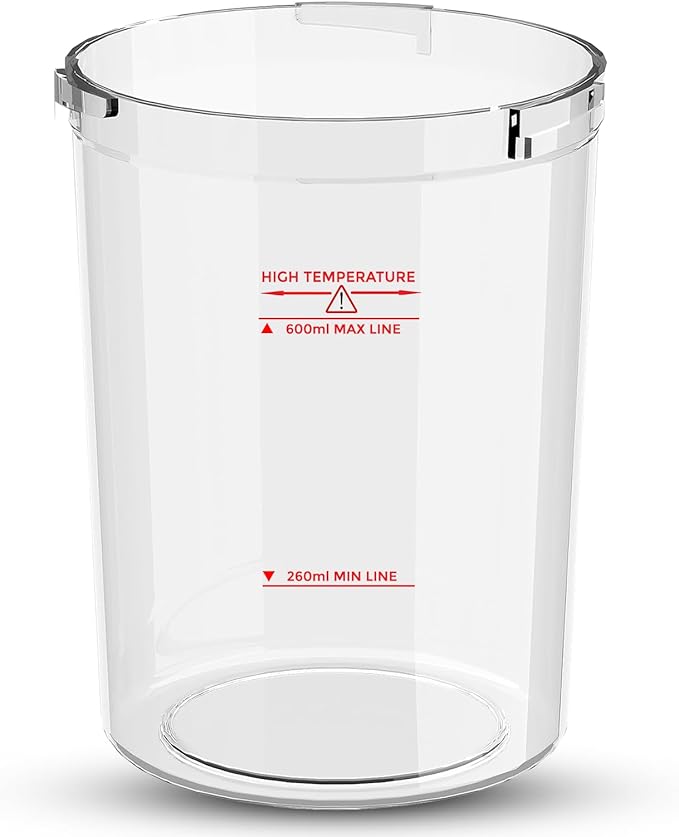 Water Jar for Facial Steamer Professional, Large Capacity Plastic Water Cup for Ozone Facial Steamer Professional Replacement