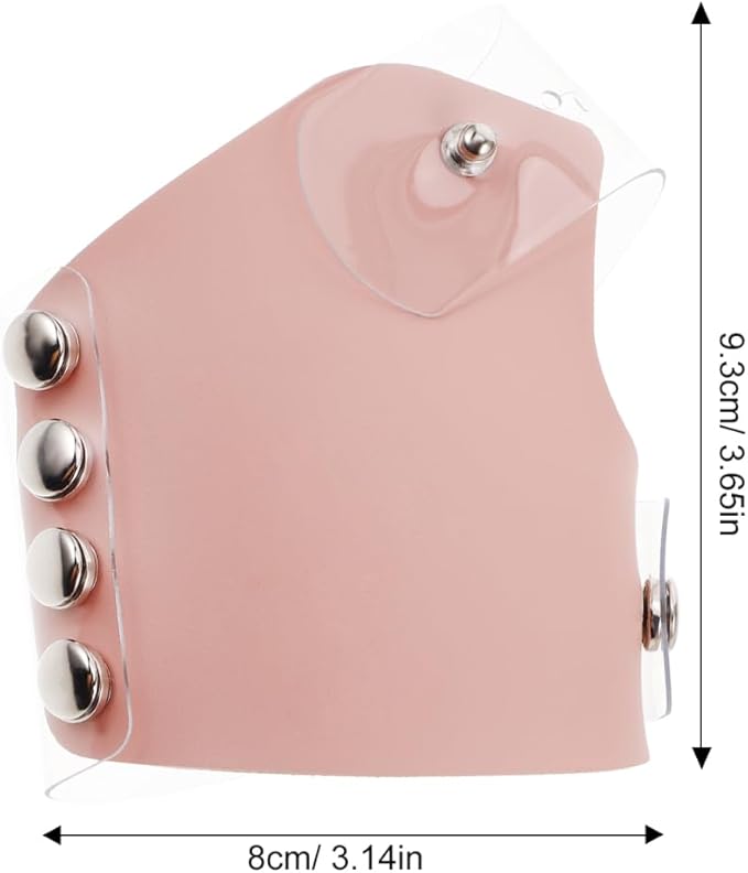 Partykindom Makeup Mixing Palette with Transparent Hand Tray and Pu Gloves Foundation Mixing Plate for Professional Makeup Artists and Home Use Cosmetic Blending Tool for Foundation and Eyeshadow