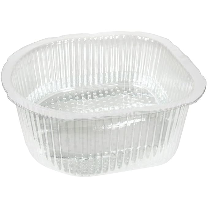 ForPro Universal Pedi Bath Liners - 50% THICKER - Fit Footsie Bath Plus Foot Bath, Disposable Pedicure Foot Tub Liners for Foot Spa Basins & Foot Bath Soaks, Clear, 50-Count