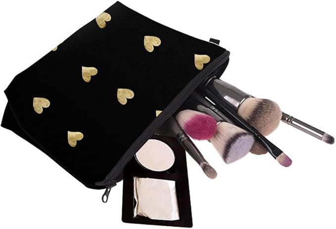 Deanfun Cosmetic Bag for Women Waterproof Cute Fashion Purse Makeup Bags Roomy Travel Toiletry Bag Accessories Organizer Gifts(51356)