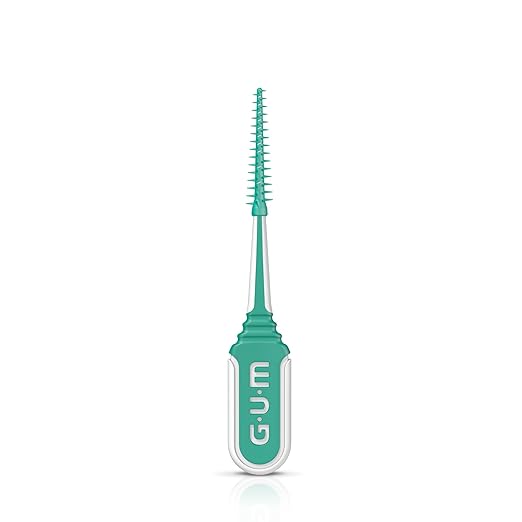 GUM Soft-Picks Comfort Flex, Mint, Dental Picks for Teeth Cleaning Health, Disposable Interdental Brushes with Convenient Carry Case, Dentist Recommended, 80 Count (Pack of 4) 320 Total