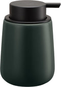 Soap Dispenser Ceramic with Easy-to-Press Pump Hand Lotion Liquid Dispenser for Shampoo Bathroom Kitchen 12 oz