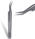 Stacy Lash STL-7 Curved Eyelash Extension Tweezers/Supplies for False Lashes Isolation & Volume Extensions/Precision Applicator Tool/Beauty Accessories/Sharp Tweezer Tip/Eyelashes Tools