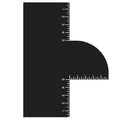 Beard Shaper Tool for Men Professional Beard Line Up & Edging Kit with Measurement Guide Head Shaping Styling Tool for Hairline, Neckline, Cheek Lines